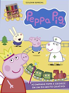 Livro Peppa Pig: colorir especial