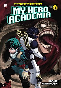 Livro My hero academia - boku no hero - vol. 6