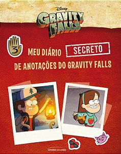 Livro Meu diário (secreto) de anotações do Gravity Falls
