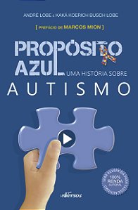 Livro Propósito azul: uma história sobre autismo