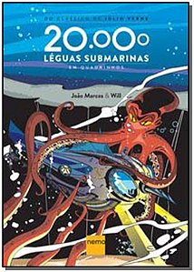 Livro 20.000 léguas submarinas em quadrinhos