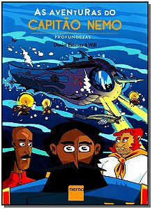 Livro As aventuras do capitão Nemo: Profundezas...