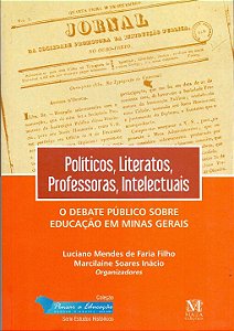 Livro Políticos, Literatos, Professores Intelectuais