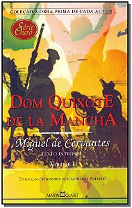 Livro Dom Quixote De La Mancha - Vol. I