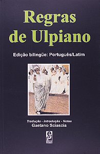 Livro Regras de Ulpiano