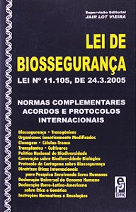 Livro Lei De Biossegurança