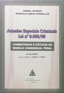 Livro Juizados Especiais Criminais - Lei Nº 9.099/95 - 01...