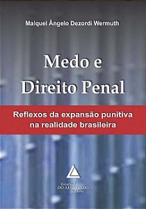 Livro Medo E Direito Penal - Reflexos Da Expansão Punitiv...