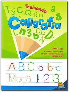 Livro Aprenda em casa Treinando: Caligrafia