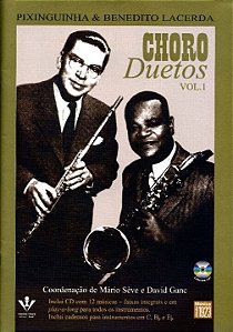 Livro Choro duetos - Pixinguinha & Benedito Lacerda - Vol...