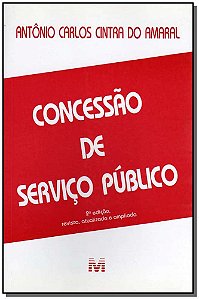 Livro Concessão de serviço público - 2 ed./2002