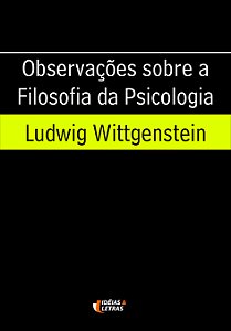 Livro Observações Sobre A Filosofia Da Psicologia