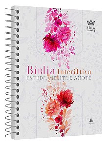 Livro Bíblia Interativa Estude, Medite E Anote - Modelo B...