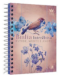 Livro Bíblia Interativa Estude, Medite E Anote - Modelo P...