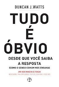 Livro Tudo é óbvio