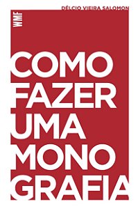 Livro Como fazer uma monografia