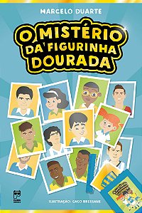 Livro O mistério da figurinha dourada