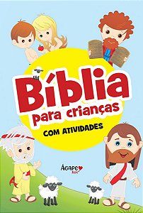 Livro Bíblia para crianças: com atividades