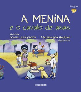 Livro A menina e o cavalo de asas