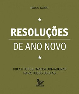 Livro Resoluções de ano novo