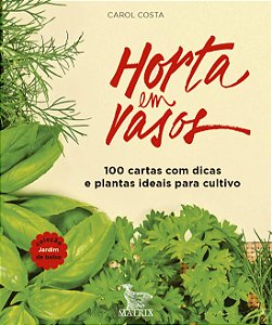 Livro Horta em vasos