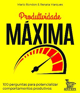Livro Produtividade máxima: 100 perguntas para potenciali...