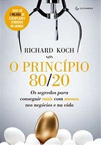 Livro O princípio 80/20: Os segredos para conseguir mais ...