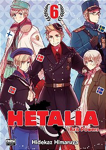 Livro Hetalia Axis Power - Volume 06