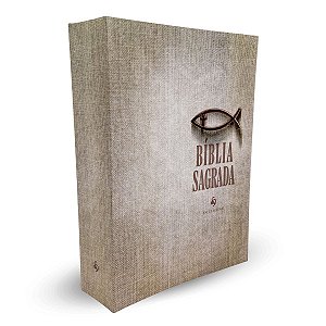 Livro Bíblia Sagrada - Ichthus [Capa Cristal]