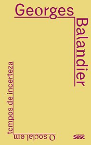 Livro O social em tempos de incerteza