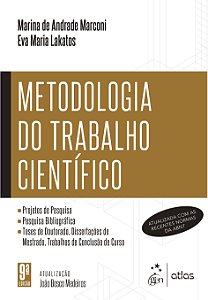 Livro Metodologia do trabalho científico