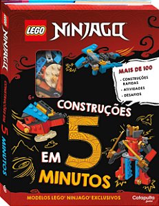 Livro Lego Ninjago - Construções em 5 minutos (Volume 1)