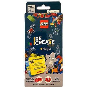 Livro Lego books recreate magia