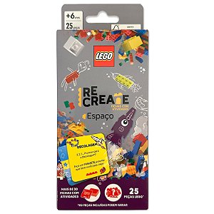 Livro Lego books recreate espaço