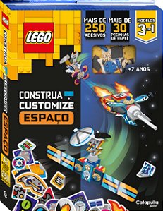 Livro Lego construa e customize espaço
