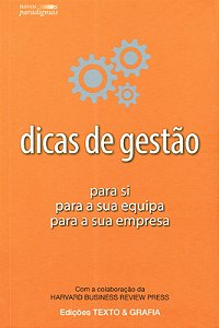 Livro Dicas De Gestão - Para Si Para A Sua Equipa Para A ...