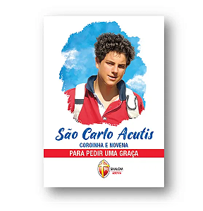 Livro São Carlo Acutis coroinha e novena