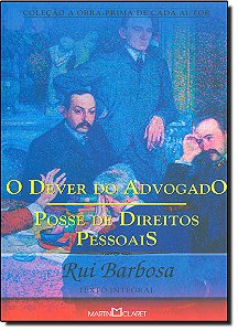 Livro O Dever Do Advogado - Posse De Direitos Pessoais - ...