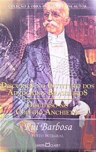 Livro Discursos No Instituto Dos Advogados