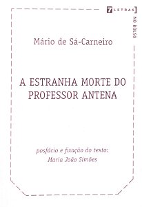 A Estranha Morte Do Professor Antena - Col. 7Letras No Bolso - 1