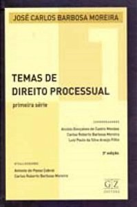 Temas De Direito Processual Vol 1 - Capa Dura