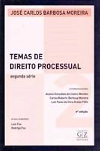 Temas De Direito Processual Vol 2 - Capa Dura