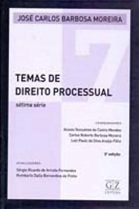 Temas De Direito Processual Vol 7 - Capa Dura