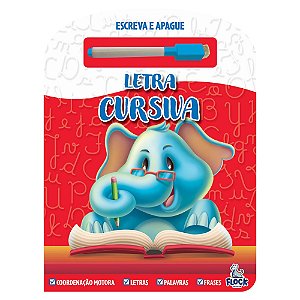 Escreva e apague: letra cursiva
