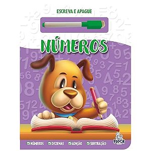 Escreva e apague: números