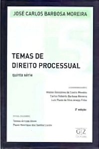 Temas De Direito Processual Vol 5 - Capa Dura
