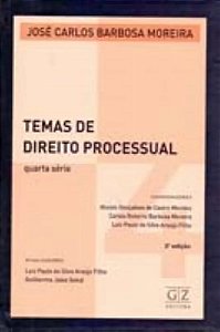 Temas De Direito Processual Vol 4 - Capa Dura