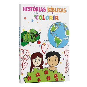 Histórias Bíblicas Para Colorir - Capa Estrelas