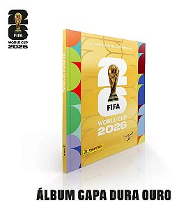 Copa do Mundo da Fifa 2026™ Álbum de figurinhas Capa Dura Ouro Fifa World Cup 2026™