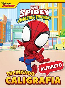Treinando A Caligrafia Marvel Spidey - Alfabeto